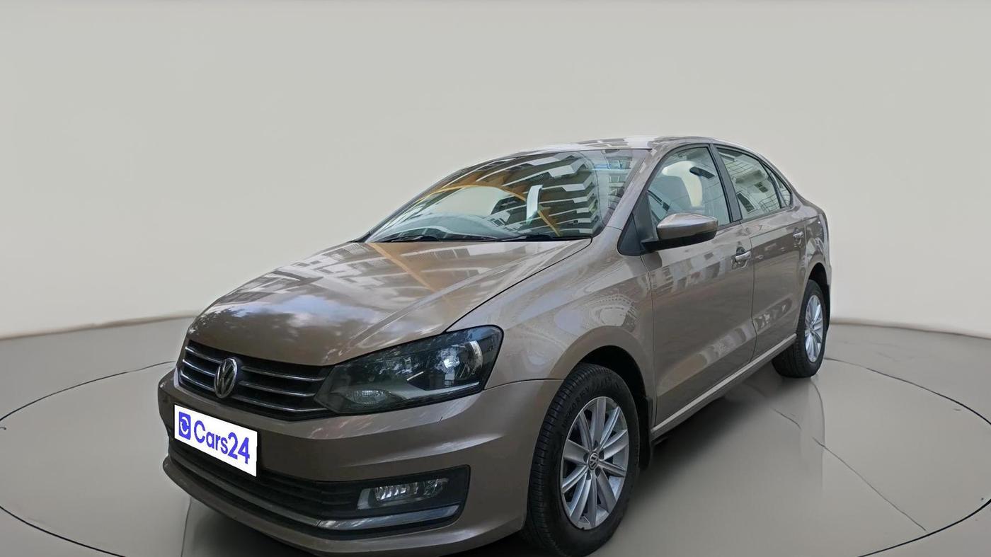 2016 Volkswagen Vento HIGHLINE PETROL AT, Petrol, Automatic, 1,65,142 km, exterior