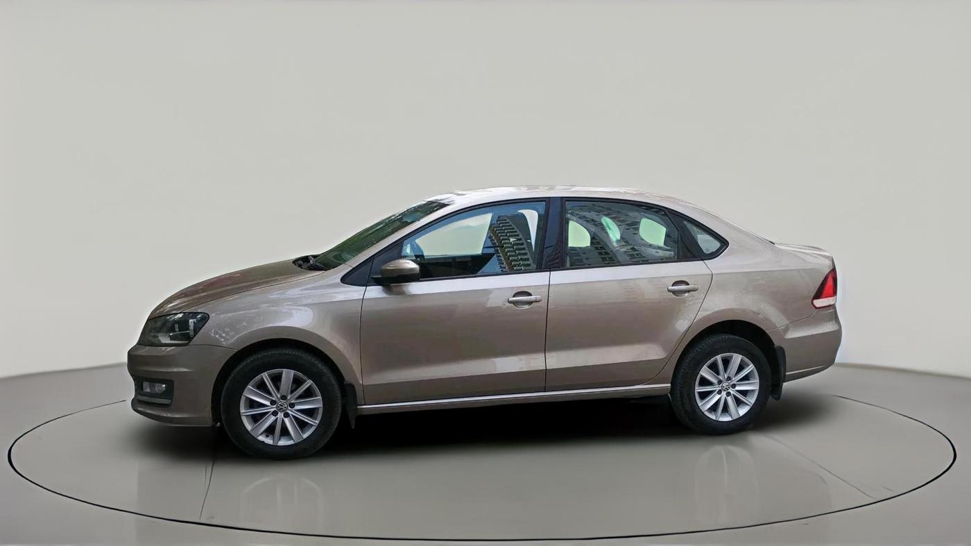 2016 Volkswagen Vento HIGHLINE PETROL AT, Petrol, Automatic, 1,65,142 km, exterior