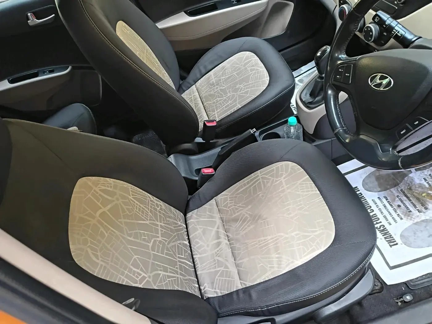 2014 Hyundai Grand i10 ASTA AT 1.2 KAPPA VTVT, Petrol, Automatic, 26,229 km, interior