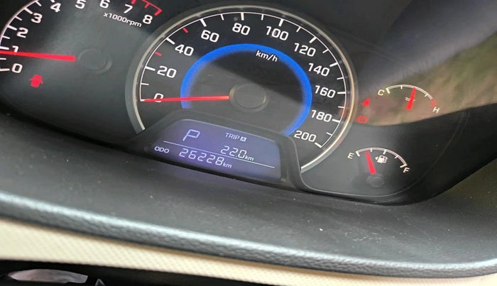 2014 Hyundai Grand i10 ASTA AT 1.2 KAPPA VTVT, Petrol, Automatic, 26,229 km, interior