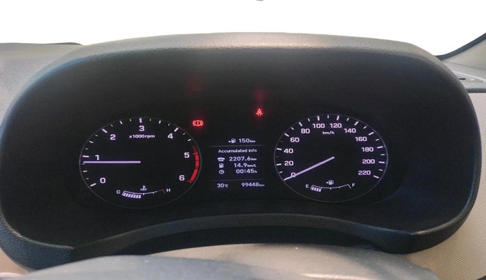 2018 Hyundai Creta SX (O) 1.6 DIESEL, Diesel, Manual, 99,448 km, interior