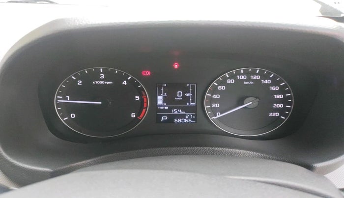 2018 Hyundai Creta SX PLUS AT 1.6 DIESEL, Diesel, Automatic, 68,066 km, interior