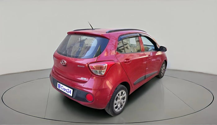 2017 Hyundai Grand i10 SPORTZ (O) 1.2 KAPPA VTVT, Petrol, Manual, 37,242 km, exterior