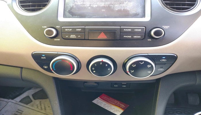 2017 Hyundai Grand i10 SPORTZ (O) 1.2 KAPPA VTVT, Petrol, Manual, 37,242 km, interior