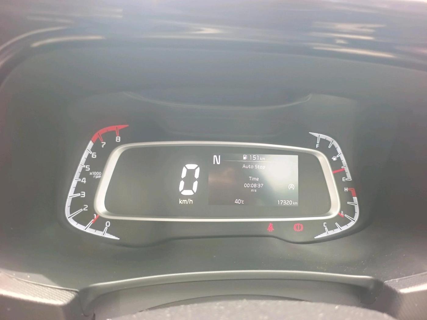 2024 KIA SONET HTK PLUS 1.0 TURBO PETROL IMT, Petrol, Manual, 17,319 km, interior