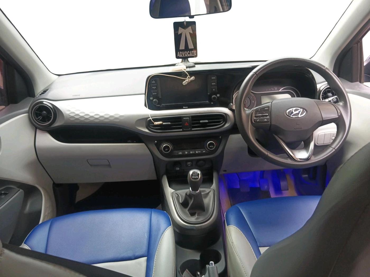 2021 Hyundai GRAND I10 NIOS ASTA 1.2 KAPPA VTVT, Petrol, Manual, 52,002 km, interior