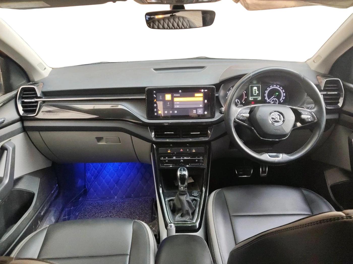 2021 Skoda KUSHAQ STYLE 1.0L TSI AT, Petrol, Automatic, 96,979 km, interior