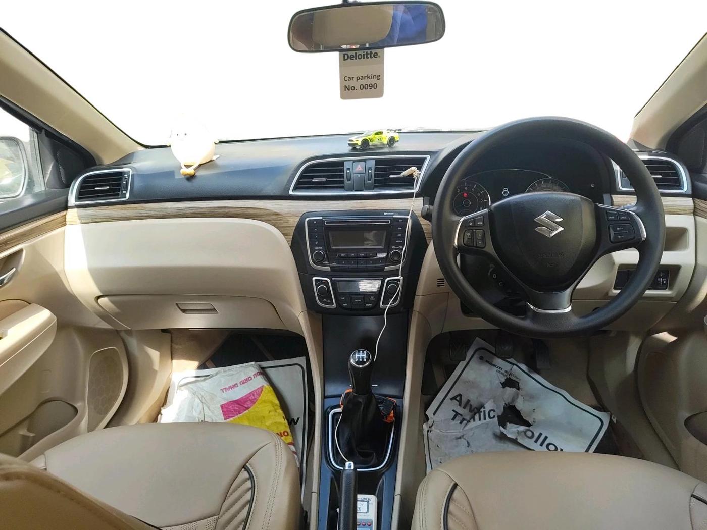 2021 Maruti Ciaz DELTA 1.5 SHVS MT PETROL, Petrol, Manual, 85,210 km, interior