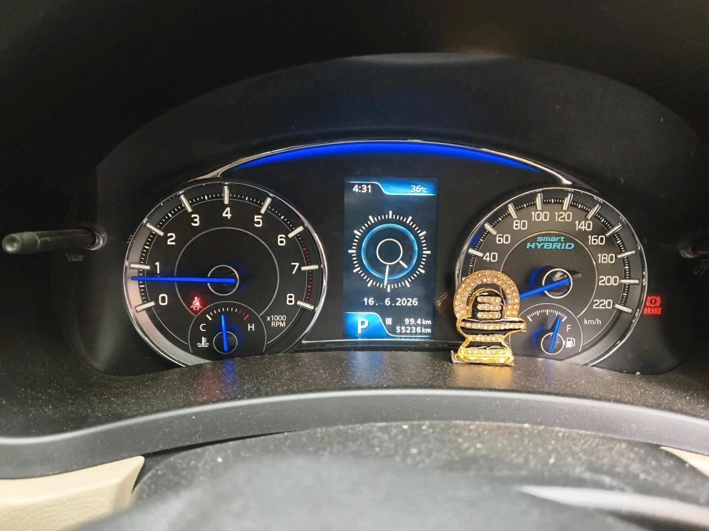 2019 Maruti Ciaz ALPHA  AT 1.5 SHVS PETROL, Petrol, Automatic, 55,236 km, interior