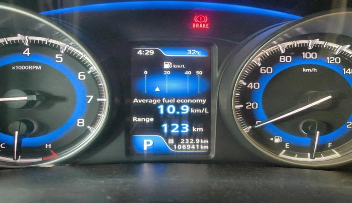 2017 Maruti Baleno ZETA CVT PETROL 1.2, Petrol, Automatic, 1,06,941 km, interior