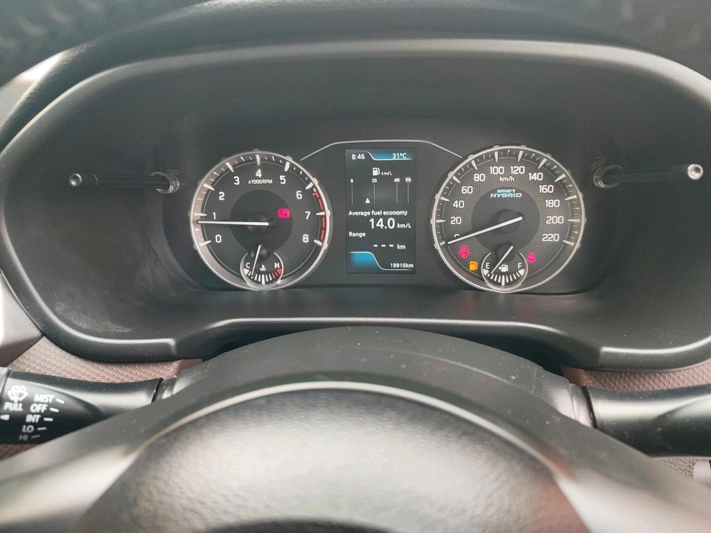 2024 Maruti BREZZA ZXI + SMART HYBRID, Petrol, Manual, 19,910 km, interior