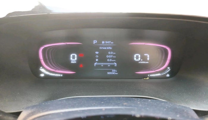 2022 KIA CARENS LUXURY PLUS 1.5 DIESEL AT 7 STR, Diesel, Automatic, 99,590 km, interior