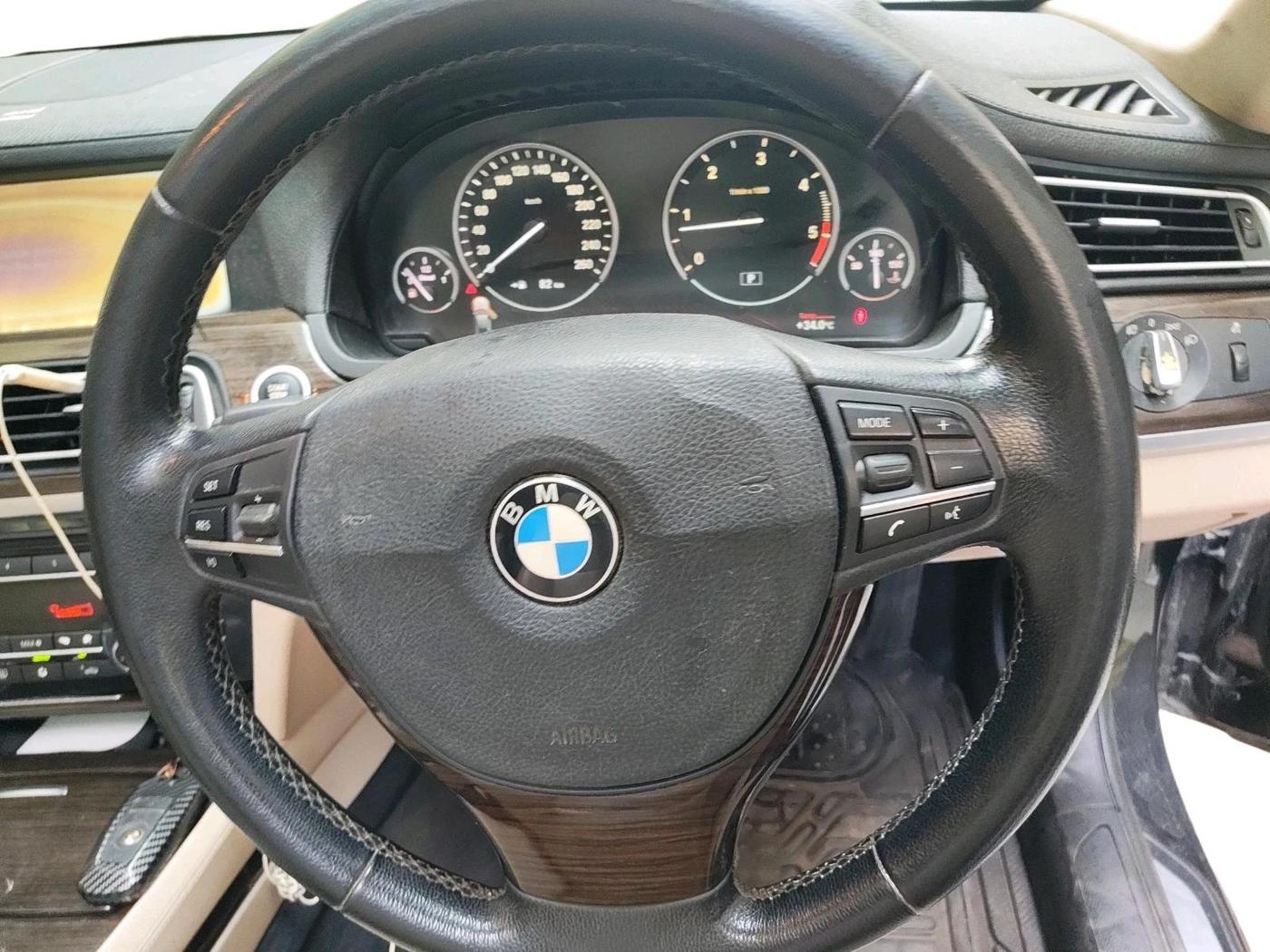 2011 BMW 7 Series 730Ld, Diesel, Automatic, 89,740 km, interior