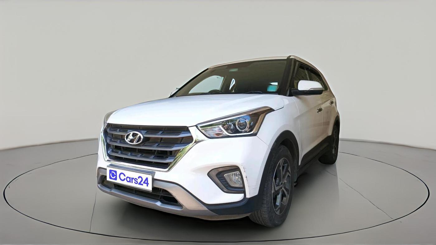 2018 Hyundai Creta SX AT 1.6 DIESEL, Diesel, Automatic, 1,26,867 km, exterior