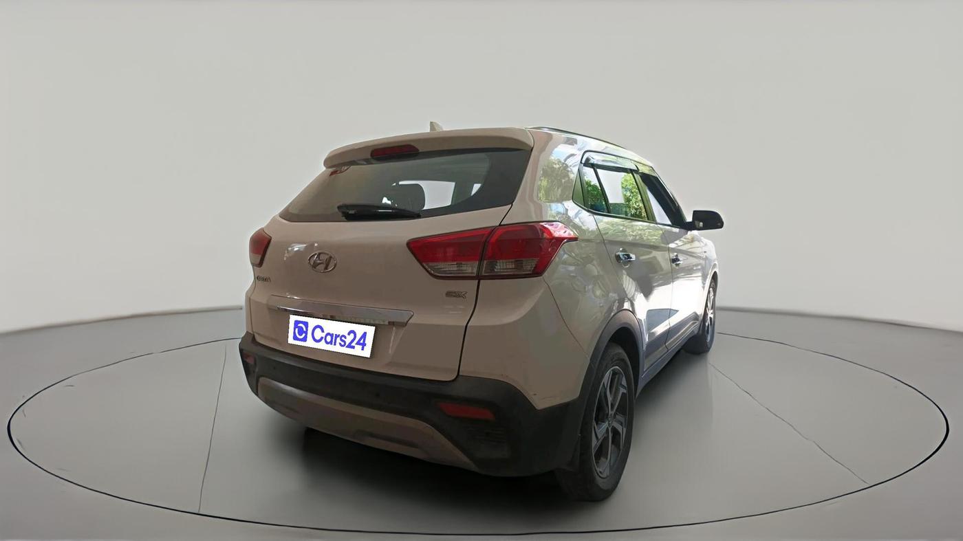 2018 Hyundai Creta SX AT 1.6 DIESEL, Diesel, Automatic, 1,26,867 km, exterior