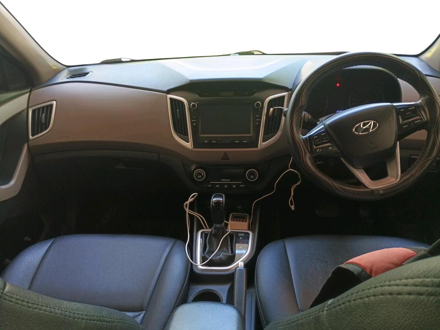 2018 Hyundai Creta SX AT 1.6 DIESEL, Diesel, Automatic, 1,26,867 km, interior