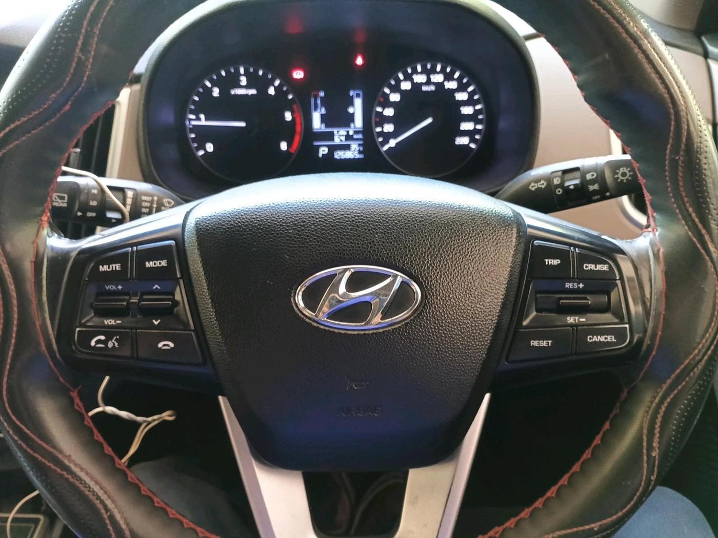 2018 Hyundai Creta SX AT 1.6 DIESEL, Diesel, Automatic, 1,26,867 km, interior