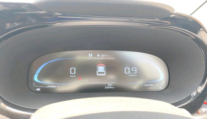 2024 Hyundai EXTER SX (O) Connect 1.2 AMT Knight Edition, Petrol, Automatic, 2,659 km, interior