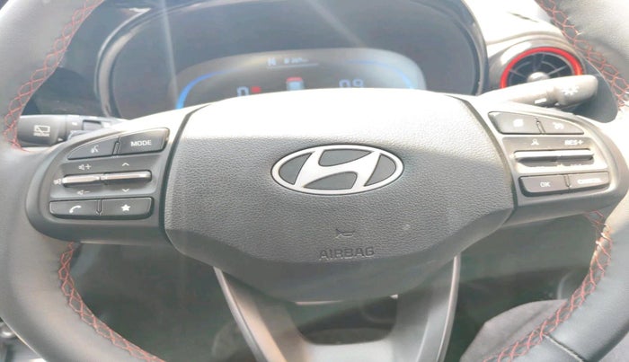 2024 Hyundai EXTER SX (O) Connect 1.2 AMT Knight Edition, Petrol, Automatic, 2,659 km, interior
