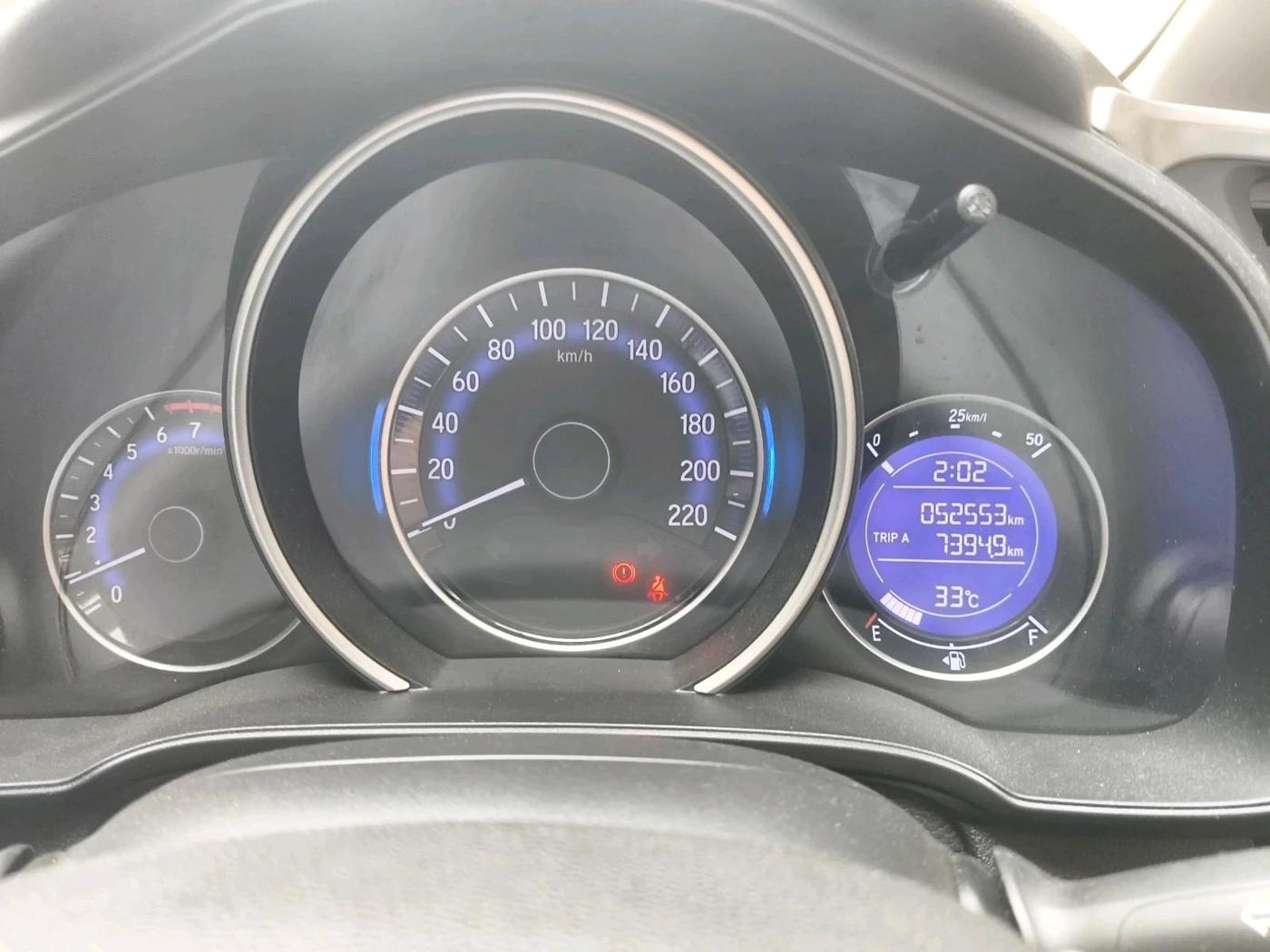 2017 Honda WR-V 1.2L I-VTEC VX MT, Petrol, Manual, 52,553 km, interior