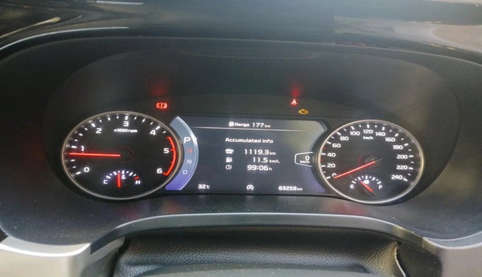 2023 KIA SELTOS X LINE 1.5 DIESEL AT, Diesel, Automatic, 63,259 km, interior