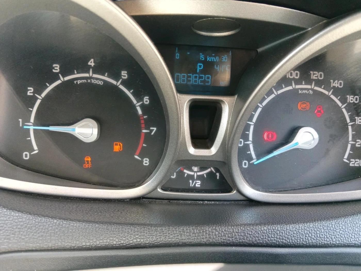 2013 Ford Ecosport TITANIUM 1.5L PETROL AT, Petrol, Automatic, 83,829 km, interior
