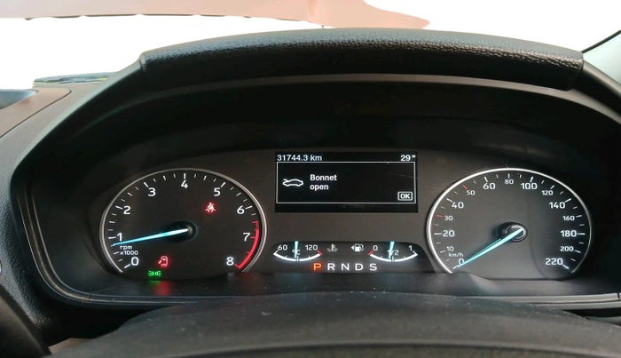 2021 Ford Ecosport TITANIUM + 1.5L PETROL AT, CNG, Automatic, 31,744 km, interior