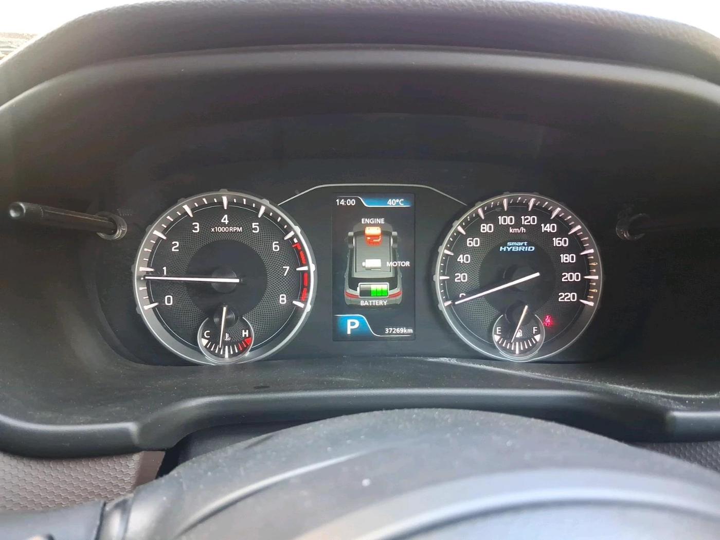 2023 Maruti BREZZA ZXI + AT SMART HYBRID, Petrol, Automatic, 37,269 km, interior