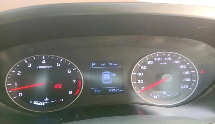 2019 Hyundai Elite i20 ASTA (O) CVT, Petrol, Automatic, 94,000 km, interior