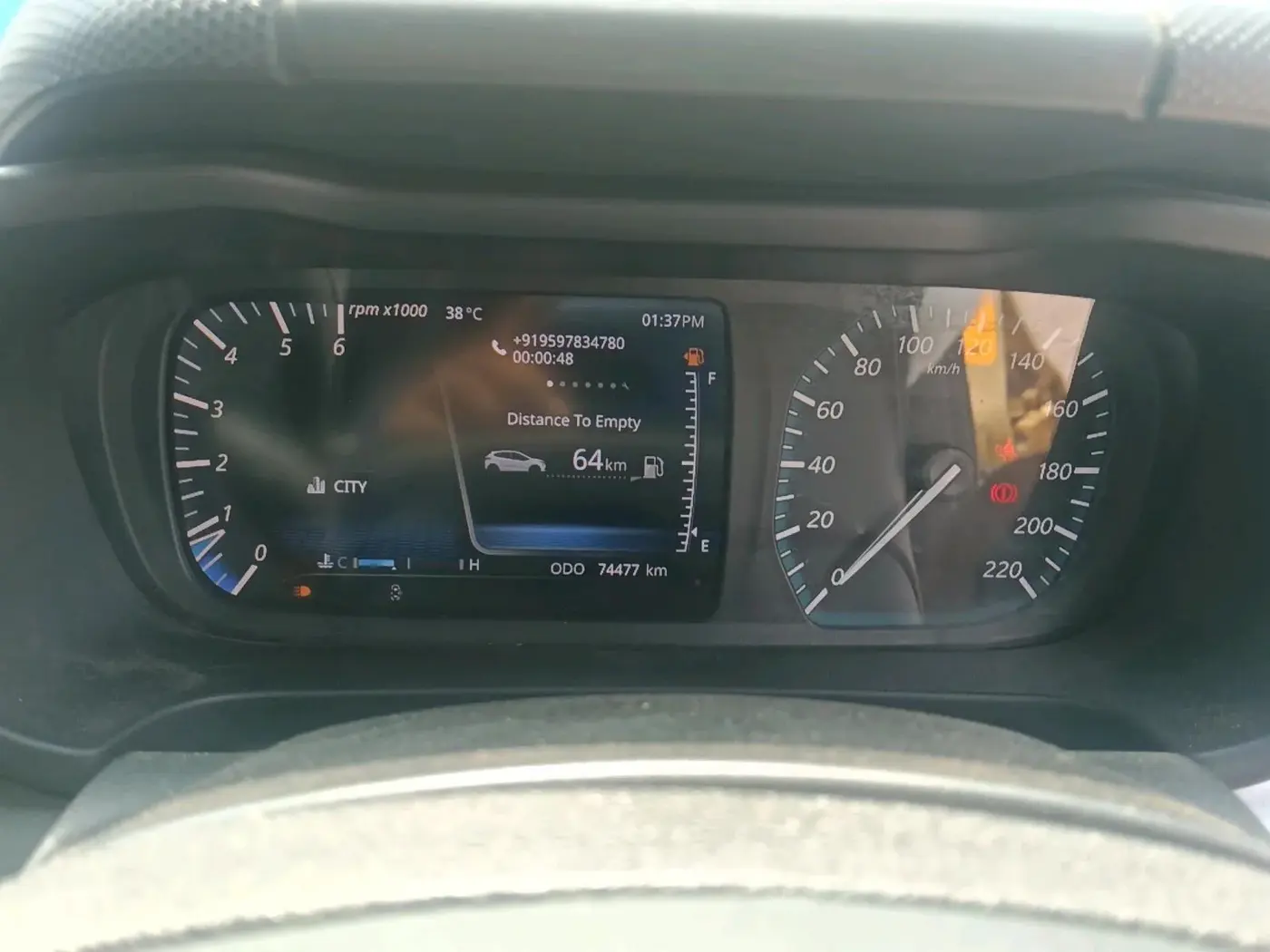 2020 Tata ALTROZ XZ DIESEL, Diesel, Manual, 74,477 km, interior