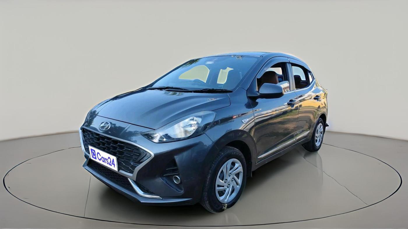 2022 Hyundai AURA S 1.2 CNG, CNG, Manual, 52,022 km, exterior