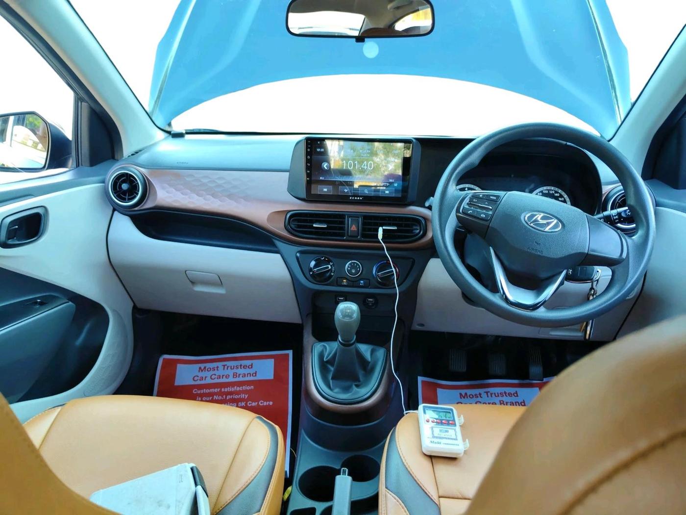 2022 Hyundai AURA S 1.2 CNG, CNG, Manual, 52,022 km, interior