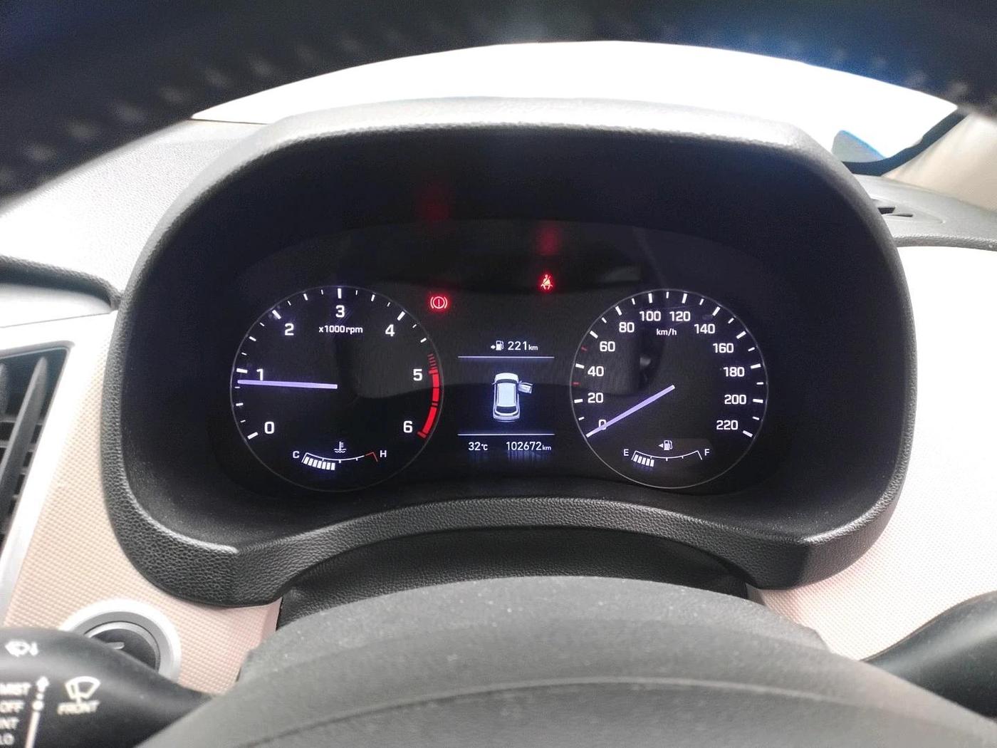 2018 Hyundai Creta SX (O) 1.6 DIESEL, Diesel, Manual, 1,02,672 km, interior