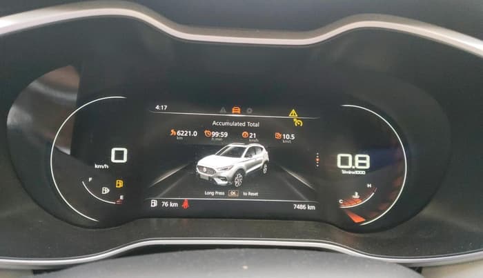 2024 MG ASTOR Select 1.5 MT (Ivory), Petrol, Manual, 7,486 km, interior