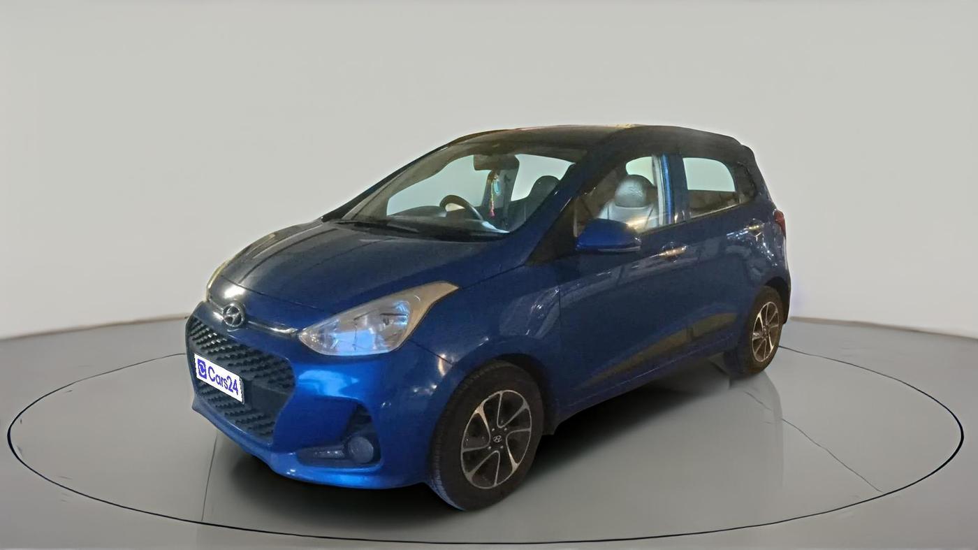 2017 Hyundai Grand i10 ASTA 1.2 KAPPA VTVT, Petrol, Manual, 1,23,052 km, exterior