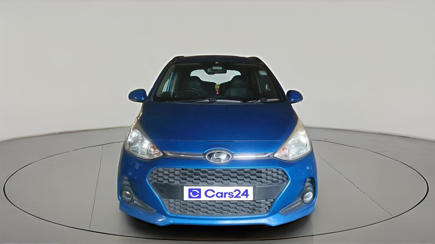 2017 Hyundai Grand i10 ASTA 1.2 KAPPA VTVT, Petrol, Manual, 1,23,052 km, exterior