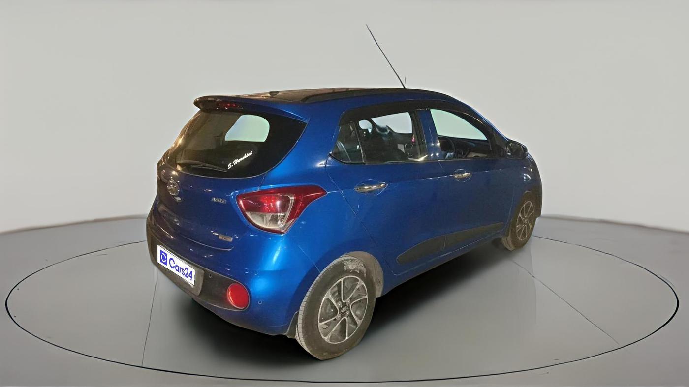 2017 Hyundai Grand i10 ASTA 1.2 KAPPA VTVT, Petrol, Manual, 1,23,052 km, exterior