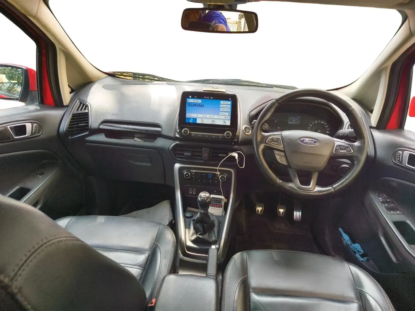 2018 Ford Ecosport TITANIUM + 1.5L DIESEL, Diesel, Manual, 1,00,055 km, interior