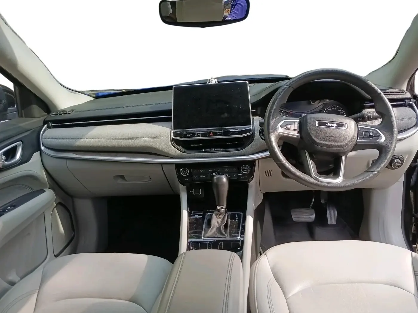 2021 Jeep Compass LONGITUDE (O) 1.4 PETROL DCT, Petrol, Automatic, 37,587 km, interior