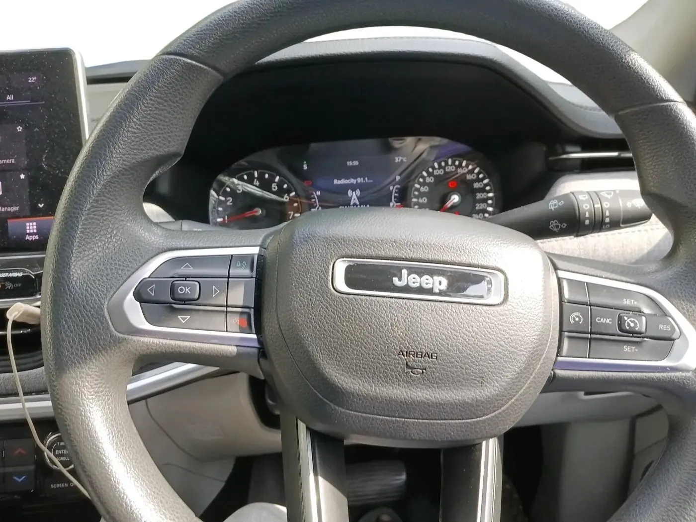 2021 Jeep Compass LONGITUDE (O) 1.4 PETROL DCT, Petrol, Automatic, 37,587 km, interior