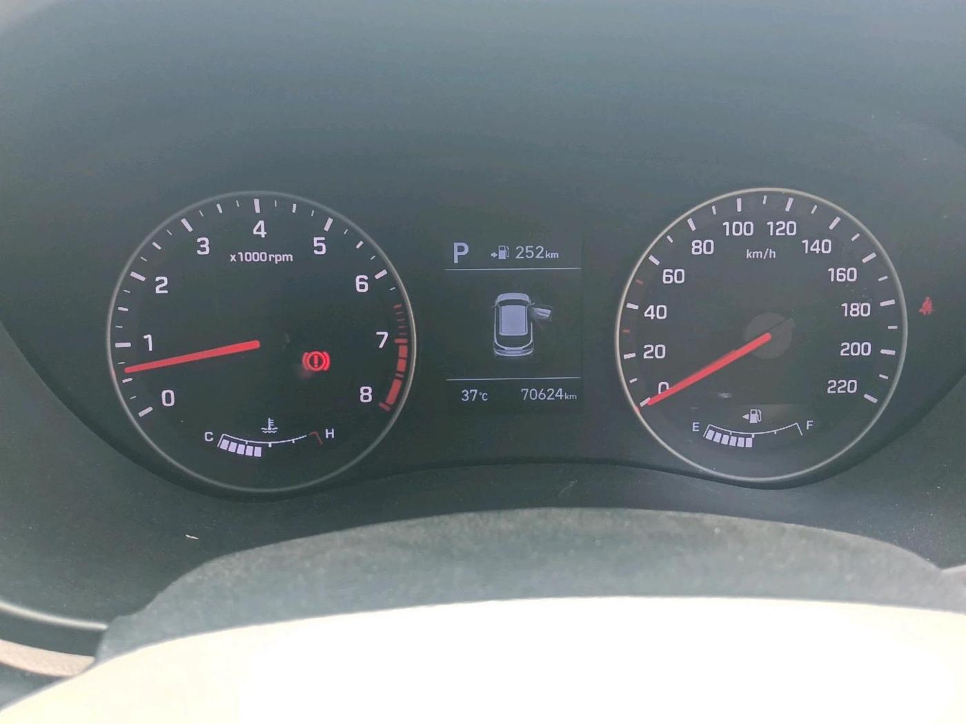 2019 Hyundai Elite i20 ASTA (O) CVT, Petrol, Automatic, 70,624 km, interior