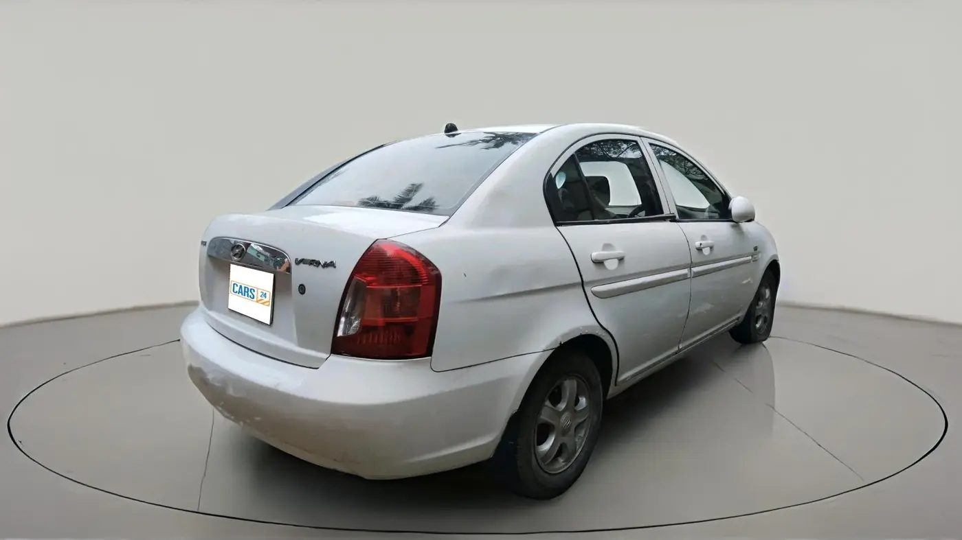 2007 Hyundai Verna XXI, Petrol, Manual, 1,20,212 km, exterior