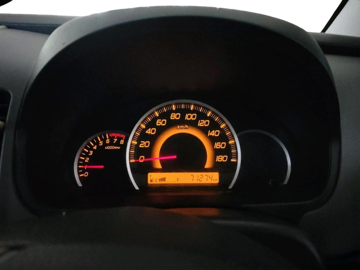 2012 Maruti Wagon R 1.0 VXI, Petrol, Manual, 71,274 km, interior