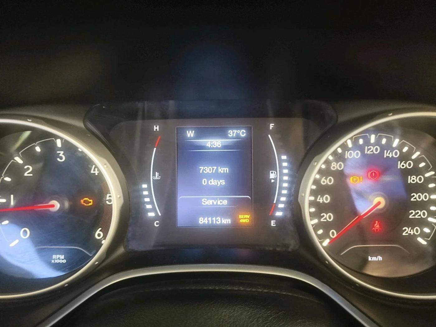 2017 Jeep Compass LONGITUDE 2.0 DIESEL, Diesel, Manual, 84,113 km, interior