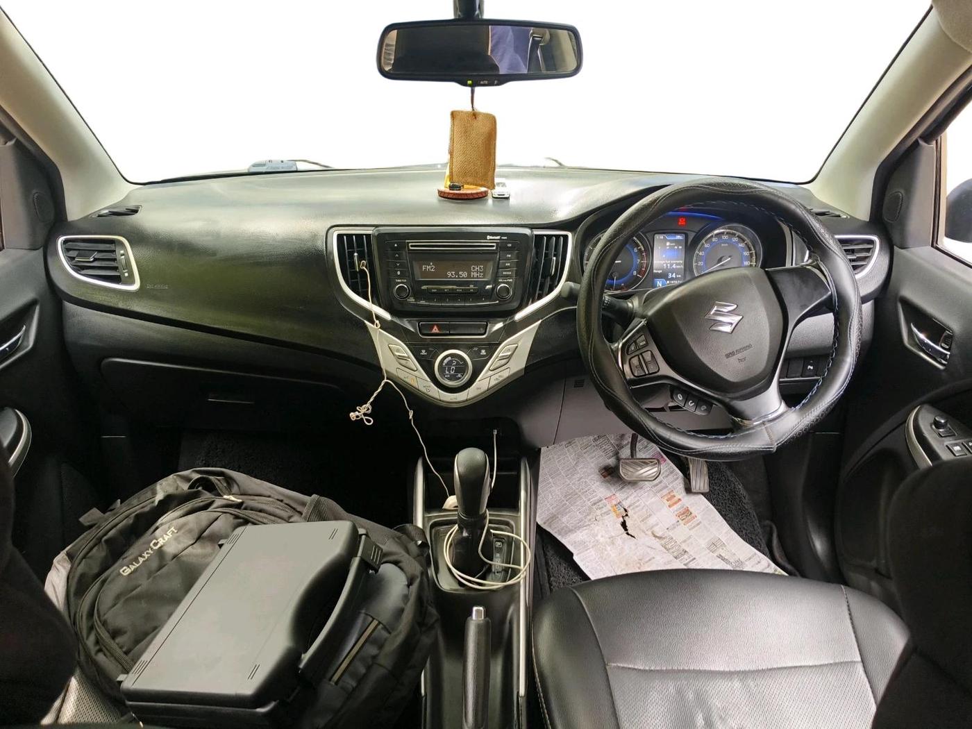 2017 Maruti Baleno ZETA CVT PETROL 1.2, Petrol, Automatic, 58,759 km, interior