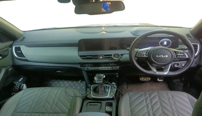 2024 KIA SELTOS  X LINE 1.5 TURBO PETROL DCT, Petrol, Automatic, 17,200 km, interior