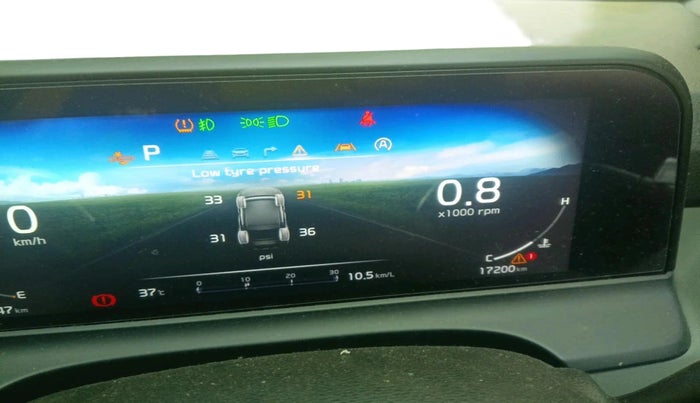 2024 KIA SELTOS  X LINE 1.5 TURBO PETROL DCT, Petrol, Automatic, 17,200 km, interior