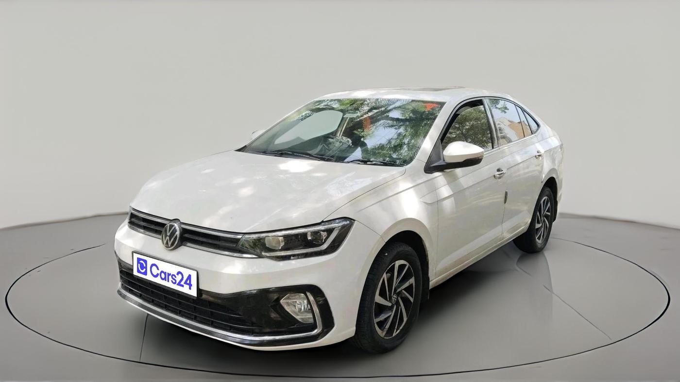 2022 Volkswagen VIRTUS TOPLINE TSI 1.0 AT, Petrol, Automatic, 95,918 km, exterior