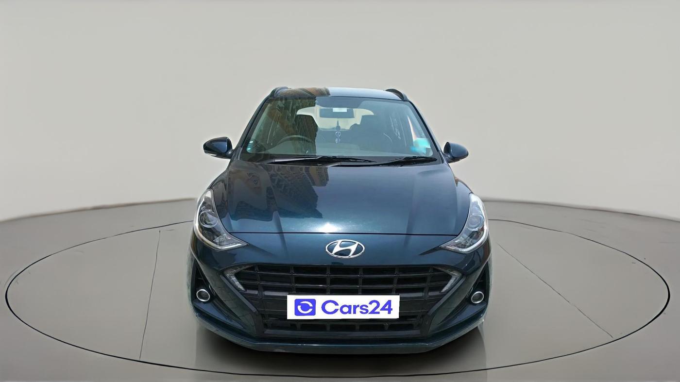 2021 Hyundai GRAND I10 NIOS SPORTZ AMT 1.2 KAPPA VTVT, Petrol, Automatic, 14,913 km, exterior