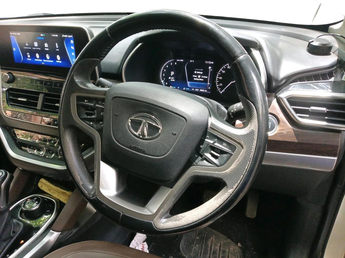2022 Tata Harrier XZA PLUS 2.0L, Diesel, Automatic, 36,668 km, interior